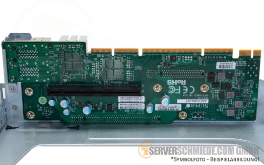 Supermicro Ultra Riser 2x x16 (1x x8 lanes) + 1x x8 (internal) PCIe 3.0 FP + 2x 10Gb RJ-45 + 2x 2,5