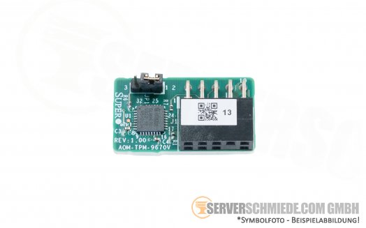 Supermicro X11 AOM-TPM-9670V TPM 2.0 Security Trusted Platform +NEW+