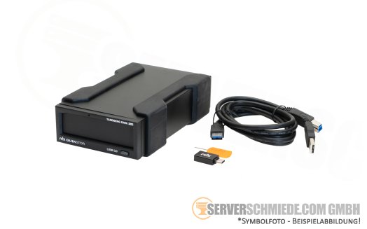 Tandberg Desktop RDX QuikStor Backup System Laufwerk USB 3.0 Datensicherung Ransomware-Schutz +NEW+