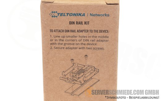 Teltonika PR5MEC00 DIN-Schienenmontagekit Hutschiene für TSW200 8x 1GbE Gigabit Switch+NEW+