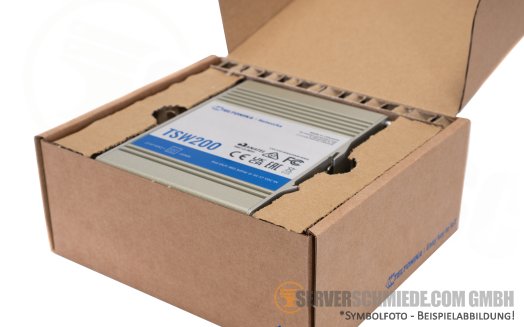 Teltonika TSW200 8x 1GbE Gigabit RJ-45 PoE 2x 1Gb LC duplex SFP optisch Desktop Hutschiene* Ethernet Network Switch unmanaged +NEW+