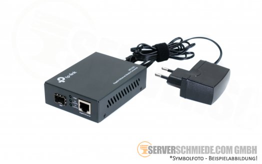 TP-link Konverter MC220L 1x 1GbE optisch SFP+ - 1x 1GbE Ethernet Network RJ-45 cooper Blitzschutz Galvanische Trennung