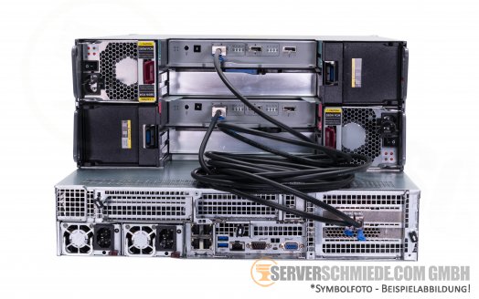 TrueNAS ZFS NAS Storage Server - Supermicro CSE-829U X10DRU-i+ 19