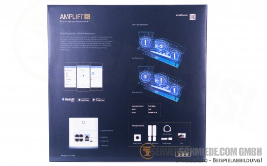 Ubiquiti AmpliFi Home Wi-Fi System AFi-HD - 1x Wireless Router 2x AFI-P-HD MeshPoint - Wi-Fi-Range-Extender - 802,11a/b/g/n/ac