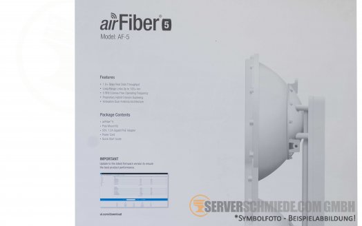 Ubiquiti Networks UniFi AF-5 AirFiber 1Gb PoE WLAN Bridge Access Point Richtfunk