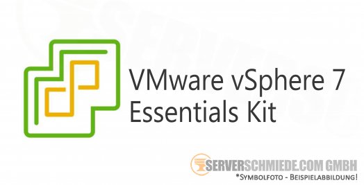 VMware vSphere 8 Essentials Kit - 1x vCenter Essentials 3x Host (Server) mit je 2x CPU Socket Lizenz inkl. 1 Jahr Wartung Subscription